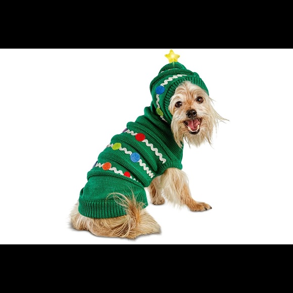 Pet Christmas Tree Hoodie - Picture 1 of 5